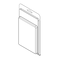 Visipak Thermoform-CLAMSHELL-#424-8.250-4.938-5.594-4.156-0.375-0.015-CLEAR,  424TF - alternate 1